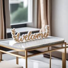 Welcome Letter Sign For Table Decoration Or Wall Hanging Best Gifts Birthday Graduation - Multicolor - View 9