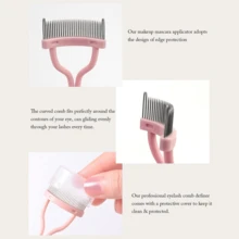 9 件套 Y2K 粉色睫毛夹套装 - 完美贴合眼部轮廓，打造自然持久的卷翘效果，不损伤睫毛，强韧睫毛，放大双眼，非常适合角色扮演、约会、返校季和送礼 - 彩色 - 查看 6