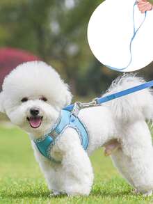 Pet Collar Strong Anti-Crack Buckle High Toughness Lightweight Chest And Back - Multicolor - View 3