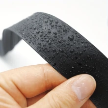 5# Nylon Invisible Two-Way Separating Waterproof Zipper - Self-Locking Black Waterproof Zipper, Suitable For Jackets, Coats, Down Jackets, Ski Wear, Tents, Backpacks, Etc.