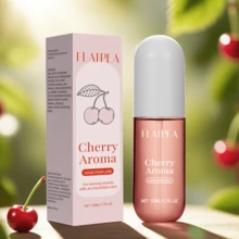 FLATPEA 50ml Cherry Scented Hair Gel | Long-Lasting Fragrance, Suitable For Various Occasions With Roll-On Design, Portable And Easy To Carry | Ideal For Romantic Dates, Social Events And Holiday Gifts - Emits Elegant Masculine Fragrance