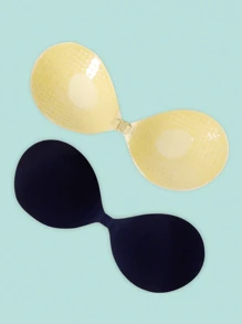 2 confezioni di reggiseni invisibili push up a forma di mango per donne, adatti per abiti da sposa, reggicalze, reggiseni - adatti per reggicalze, abiti, body