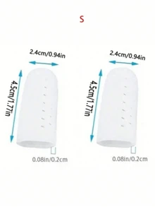 12pcs Gel Breathable Toe Cover-Silicone Toe Cover For Big Toe Protection (L M S) Three Different Sizes Of Foot Guards, A Health Gift For Parents And Friends. Breathable Big Toe Protector, Silicone Toe Sleeve And Soft Toe Protector For Men And Women, - Multicolor - View 14