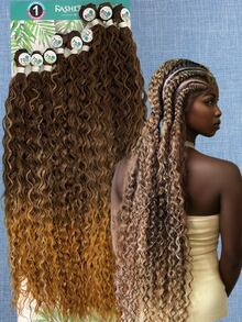 Anjo Plus 80cm Fashion Classic Curly Hair Bio Vegetal - 杏色 - 查看 1
