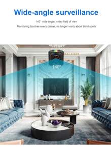 间谍运动探测器、间谍相机、隐藏相机、便携式微型相机、迷你相机、小型可充电电池供电、1080P 高清微型相机支持 128G TF 卡存储（不含 TF 卡）、夜视运动激活微型数字保姆相机，适用于家庭、办公室、汽车、无人机 - 多色1080P - 查看 11