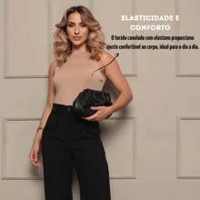 Regata Feminina Suplex Básica Lisa com Alça Confortável e Ajustada