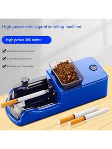2-In-1 High Power Small Household Electric Cigarette Roller, Tyre-C Interface 8.0/6.5 Universal