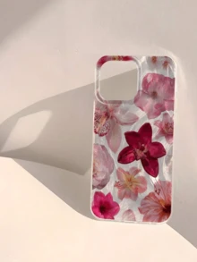 Funda para phone (1 unidad) con diseño moderno y único de corazones, granadas, estrellas y flores. Resistente al agua, a las huellas dactilares y a los arañazos. Transparente, suave y brillante. - Multicolor 15 - Ver 3