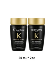 Kérastase Chronologiste 赋活洗发露 80ml，奢华黑钻系列，修护受损发质，恢复秀发活力，蕴含深海萃取精华和透明质酸，令秀发柔软亮泽，是送给女友/闺蜜的完美礼物，无硫酸盐配方，沙龙级品质，适合所有发质，日常使用或旅行携带皆宜，100% 满意保证 - 洗髮精80ml - 查看 11
