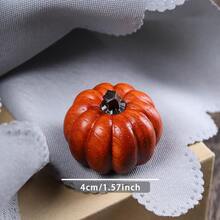 Decoración de calabaza de madera estilo gótico, accesorios creativos nórdicos para el hogar, vestíbulo, sala de estar, figura temática de cosecha de jardín