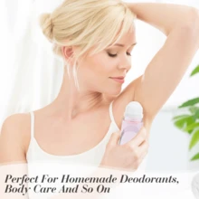 1pc 50ml Glass Essential Oil Roller Bottle, Empty Roller Bottle With Plastic Roller Ball Leak-Proof Cap For Essential Oils, Perfumes, Cosmetics, Refillable