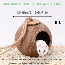 1Pc Reptile Vines Plants With Coconut Shell Ladder Hideout Hermit Crab Decor For Bearded Dragon Lizard Chameleon Tortoise Snake