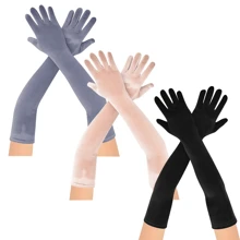 D EXCEED 1/2/3 Pairs Velvet Feel Warm Gloves For Women Opera Party Glove For Ladies Women's Thin Winter Warm Outdoor Sports Fitness Cycling Outdoor Warm Gloves Warm Winter Gloves For Men Women Winter Using - Multicolor - View 30