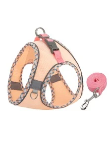 Pet Collar Strong Anti-Crack Buckle High Toughness Lightweight Chest And Back - Multicolor - View 31