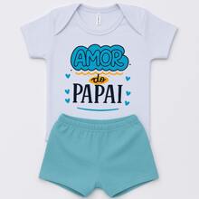 Baby Boy's Bodysuit Monthiversary Themed Father's Day Super Comfortable Premium Line