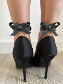 女士皮革手铐，性感女士手铐，安全带，万圣节服装，女士皮革安全带 - 黑色 - 查看 5