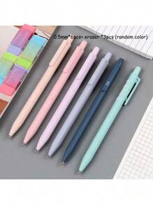 Exclusive 6-Piece Kawaii Mechanical Pencils | Adorable Animal And Soft Color Design | Dual 0.5mm/0.7mm Anti-Smudge Tips | Only Pencils, Erasers And Leads Sold, Not As A Complete Stationery Set | Must-Have Forchool/Art/Painting (Limited Edition)
