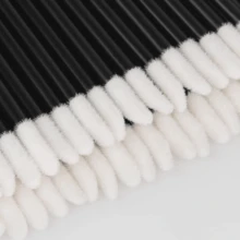 200 brochas antialérgicas para labios | Cerdas de nailon de doble cara para un maquillaje perfecto de lápiz labial y brillo de labios | Incluye herramientas de limpieza de pestañas | Adecuado para todo tipo de pieles