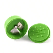 1 قطعة مقطّع خضروات يدوي، آلة تقطيع الخضروات إلى شرائح حلزونية، صانع معكرونة الكوسا، صانع شعيرية المعكرونة، أدوات مطبخ