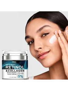 Retinol Anti Aging Face Cream Moisturizing Wrinkle Remover Collagen Hyaluronic Acid Creams Skin Care 50ML - 彩色 - 查看 2