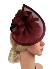 一套女士优雅新月茶会帽、2024 复古 1950 年代肯塔基德比帽、羽毛发夹、新娘婚礼派对鸟笼面纱头饰、1920 年代花卉阿斯科特头带、复古布莱顿软毡帽、贝雷帽、1950 年代服装、教堂帽、黑色丧葬面纱、1940 年代连衣裙、维多利亚帽、药盒帽、洛丽塔配饰、送给女性、女孩的礼物、生日、母亲节、万圣节、圣诞节 - 彩色 - 查看 4