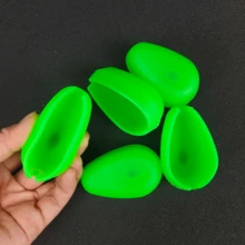 Juego de 5 moldes portátiles de liberación rápida de colores aleatorios, ligeros para alimentador de pesca Avlcoaky