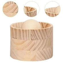 Molde para masa de empanadillas, herramienta de madera para hacer empanadillas | Máquina manual para prensar fideos, máquina manual para hacer empanadillas | Herramienta reutilizable redonda para hacer wontons