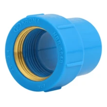 Luva Soldável C/ Bucha Latão C/ 25 x 1/2 - KRONA Ref. 503 - Azul - Visão 6