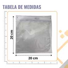 Kit 10 Un 20x20 Embalagem Saco Organizador Multiuso