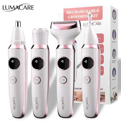 Women's Electric Foil Shaver, USB Rechargeable Portable Travel Hair Removal Kit, Suitable For Trimming Facial, Beard, Underarm, Leg, Bikini And Other Body Hair Areas, Great Gift For Girlfriend