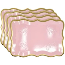 粉紅色食品卡燙金光油