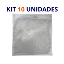 Kit 10 Un 20x20 Embalagem Saco Organizador Multiuso