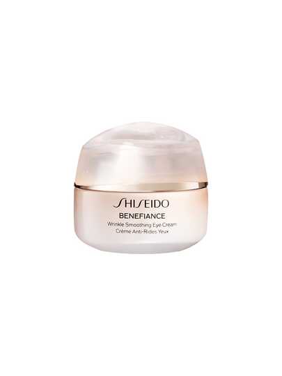 Shiseido BENEFIANCE Crema Suavizante de Arrugas para Ojos N | 15ml, Reduce las Líneas Finas y Reafirma el Área de los Ojos