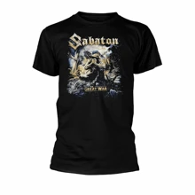 Men's T-Shirt - Sabaton - The Great War - Rock Shirt - 黑色 - 查看 3