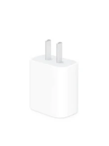 20W 快速充电器适配器，兼容 Apple iPhone 便携式设备 - 白色 - 查看 1