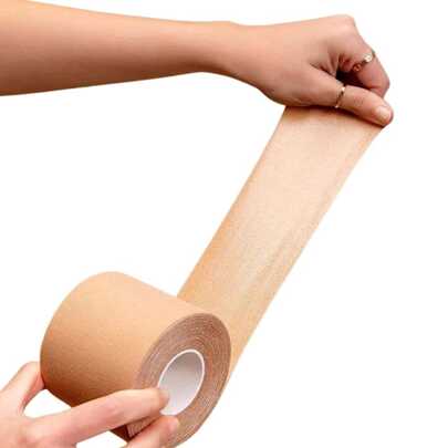 Elastic Breast Lifting Tape, Skin Tone Invisible, Breathable, Traceless, Anti Sagging, Gathered Milk-Perfect For Strapless