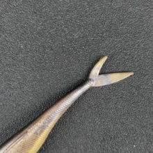 Avlcoaky 5件/套 12厘米 软塑料鱼饵 鲨鱼形游泳饵