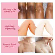 Body Darkening Cream, Removes Darkening From Thigh Joints And Knees, Brightens The Luster Of Joints And Whitens The Skin. Effective Moisturizing, Soothing And Brightening Body Lotion - White - View 3