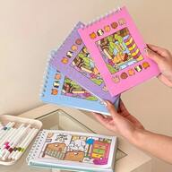 1PC BOOBIES GOODS LIVRO DE COLORIR: Livro de colorir para adultos e adolescentes com cenas aconchegantes e personagens animais fofos para relaxamento (livros de colorir confortáveis e aconchegantes)