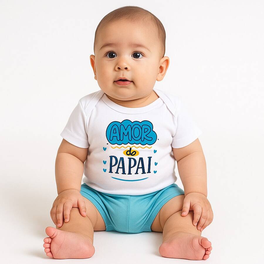 Baby Boy's Bodysuit Monthiversary Themed Father's Day Super Comfortable Premium Line