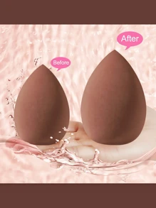 13pcs Makeup Brush Set + 2pcs Brown Makeup Sponges, Eye Shadow, Foundation, BB Cream, Concealer Makeup Brushes, Soft All-In-One Makeup Tools For Women,Makeup Tools With Soft Fiber For Easy To Carrying, Set For Travel, Travel Goods, Vacation, Beach, Gift For Women&Girls,Summer Style, Back To School Gift,Carpet