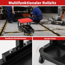 Lislark Mobile Work Bench/Resting Board - 紅色 - 查看 8