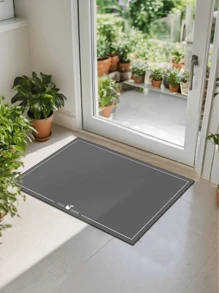 Silica Gel Soft Ground Mat For Kitchen, Non-Washing, Absorbs Water & Oil, For Home, Water-Proof & Oil-Proof, L-Shaped Mat, Non-Slip, Absorbent, Doorway Mat, Dirt-Resistant, Non-Washing Mat For Home
