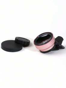 通用夹式相机镜头套件 - 0.45X 超广角 + 微距二合一镜头，兼容 和 Android 手机，非常适合夏季度假、旅行和创意摄影、手机摄影配件、智能手机外接镜头