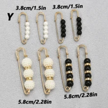 13件/套服装胸针配件腰夹紧固件可调节衣服松紧度防滑裤子腰夹 - 彩色 - 查看 19