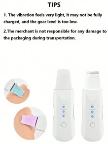 Haut-schaber Gesichts-spatel, Ultraschall-haut-scrubber Gesichtsreinigungs-import & Export-spatelgerät, Gesicht-spatel Haut-spatel Poren-reiniger Mitesser-entfernerwerkzeuge, Für Gesichtstiefenreinigung