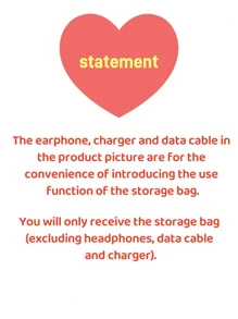 1pc Printed Data Cable Storage Bag, Zipper Closure, Black Base With Multicolor Uppercase Letter A-Z Pattern, Portable Organizer For Data Cable, Charger, Earphones For Summer Holiday Travel, Outdoor Activities Cable Organizer Travel Essentials