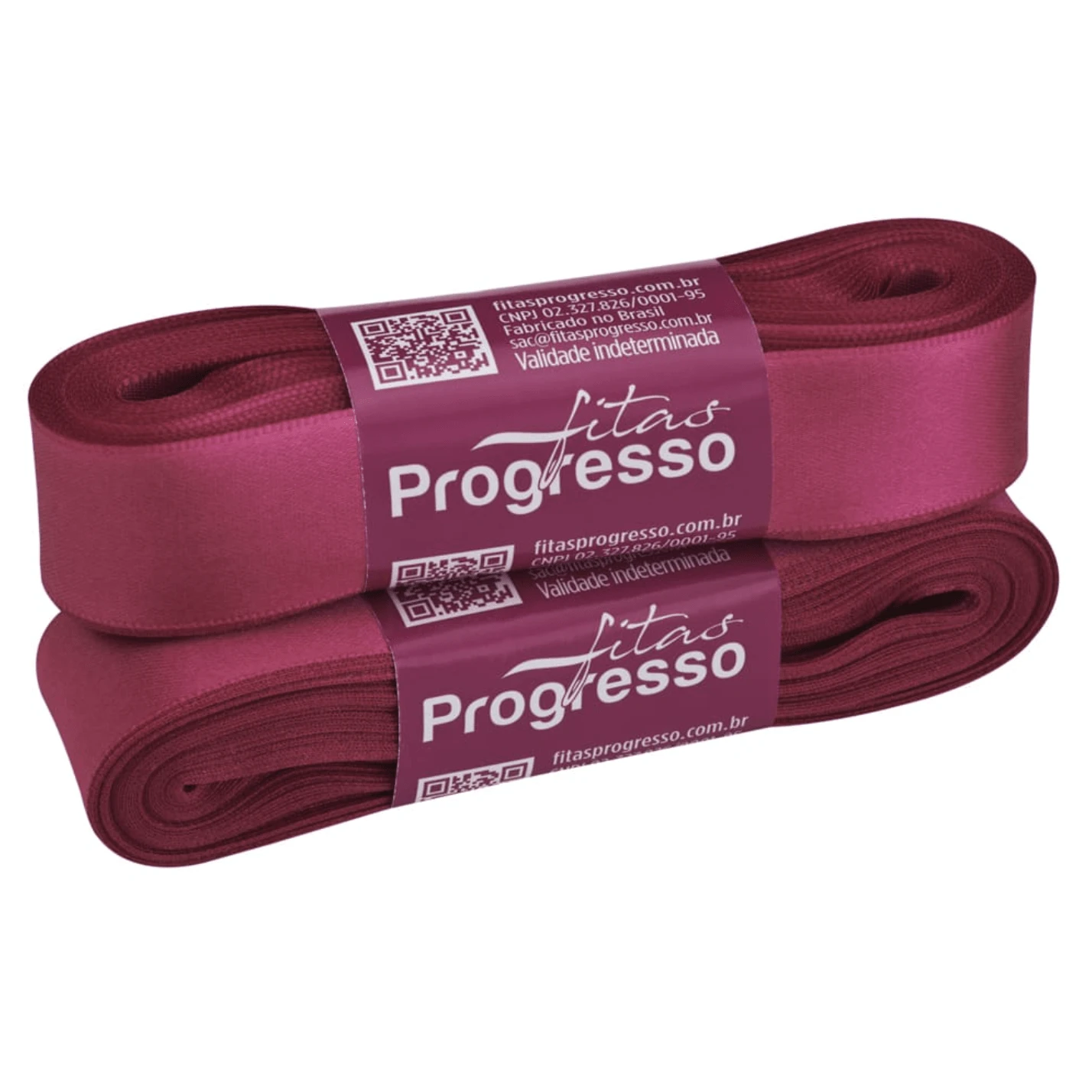 Satin Ribbon 22mm Wide In 10m Pieces. - PINK(COLOR 303) - View 1