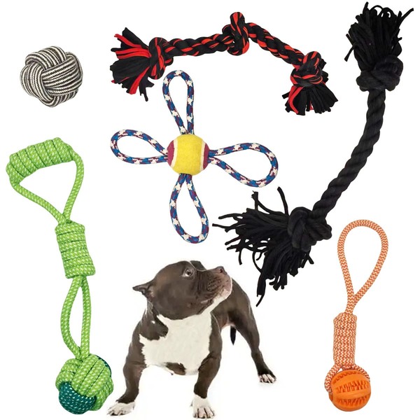 Pet Toys Grinding Teeth Biting Combination Set For Small, Medium And Large Dogs To Relieve Boredom Training Teeth Cleaning And Bite Resistant Dog Toys