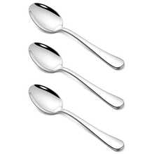 1/3/6/12 Piezas Mini Cucharilla de Café, Juego de Cucharillas Pequeñas de Acero Inoxidable para Postre, Café, Té, Azúcar, Aperitivos, Apto para Lavavajillas - Plateado - Ver 9